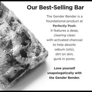 Gender Bender -Charcoal and Shea Butter soap